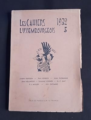 Les cahiers luxembourgeois - N°5 1932