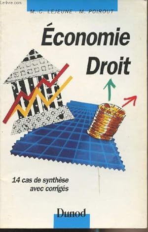 Bild des Verkufers fr Economie droit - 14 cas de synthse avec corrigs zum Verkauf von Le-Livre