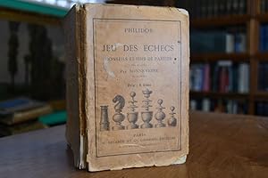 Bild des Verkufers fr Jeu des Echecs. Conseils et fins de parties mis en ordre par Bonneveine. Prix 1 franc. zum Verkauf von Gppinger Antiquariat