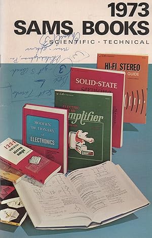 Bild des Verkufers fr 1973 Sams Books Catalogue zum Verkauf von Book Booth