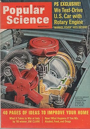 Imagen del vendedor de Popular Science Monthly April 1966 a la venta por Book Booth