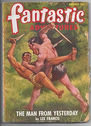 Image du vendeur pour Fantastic Adventures: August, 1948 mis en vente par Dark Hollow Books, Member NHABA, IOBA