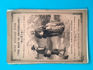 Seller image for The Maid of Switzerland - and - Marie for sale by Curtle Mead Books