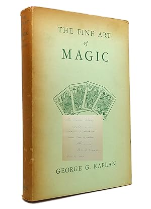 Image du vendeur pour THE FINE ART OF MAGIC Signed 1st mis en vente par Rare Book Cellar