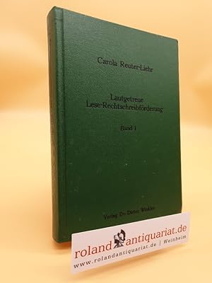 Bild des Verkufers fr Lautgetreue Lese-Rechtschreibfrderung / Band 1: Eine Einfhrung in das Training der phonemischen Strategie auf der Basis des rhythmischen . des bergangs zur morphemischen Strategie zum Verkauf von Roland Antiquariat UG haftungsbeschrnkt