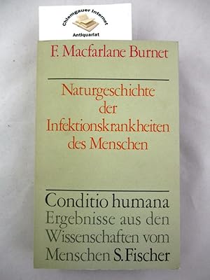 Seller image for Naturgeschichte der Infektionskrankheiten des Menschen. bersetzt von Hannelore Kinzel und Volker Kinzel. for sale by Chiemgauer Internet Antiquariat GbR