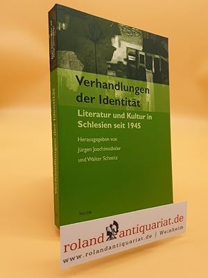 Imagen del vendedor de Verhandlungen der Identitt: Literatur und Kultur in Schlesien seit 1945 (Silesica) a la venta por Roland Antiquariat UG haftungsbeschrnkt