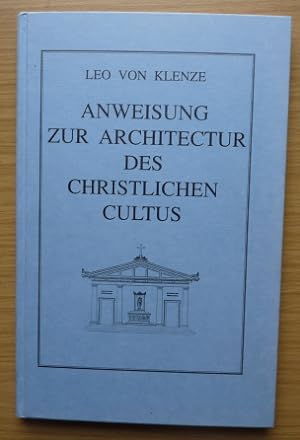 Anweisung zur Architectur des christlichen Cultus