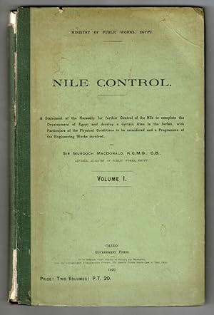 Nile control. A statement of the necessity for further control of the Nile to complete the develo...