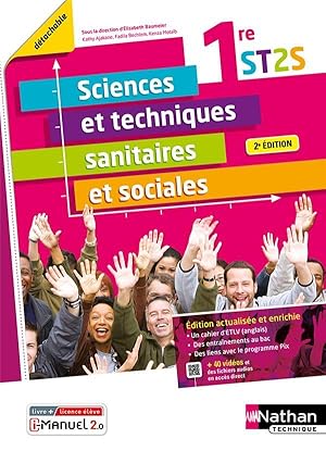 sciences et techniques sanitaires et sociales : 1ère ST2S (édition 2021)