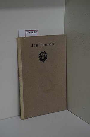 Seller image for Jan Toorop / Miek Janssen [Das Selbstbildn. zeichn. J. Toorop] / Die Auswahl aus neuerer Dichtung und Kunst ; Bd. 13 for sale by ralfs-buecherkiste