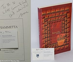 Fiammetta [inscribed & signed with card laid-in]