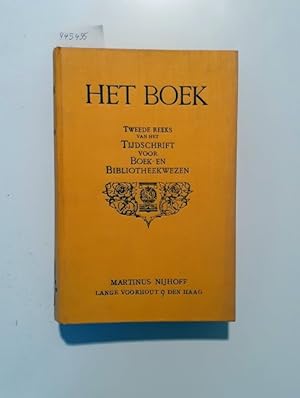 Het Boek 20e Jaargang 1931 Tweede Reeks van het Tijdschrift voor Boek- en Bibliotheekwezen