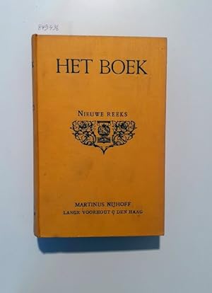 Image du vendeur pour Het Boek 21e Jaargang 1932-1933 Nieuwe Reeks mis en vente par Versand-Antiquariat Konrad von Agris e.K.