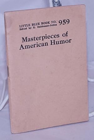 Seller image for Masterpieces of American humor for sale by Bolerium Books Inc.