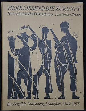 Herreissend die Zukunft. Zum 20. Jahrestag der kubanischen Revolution. 9 Originalholzschnitte von...