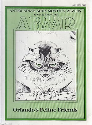 Image du vendeur pour Orlando's Feline Friends, or the Cat in Children's Literature. An original article contained in a complete monthly issue of the Antiquarian Book Monthly Review (ABMR), 1985. mis en vente par Cosmo Books