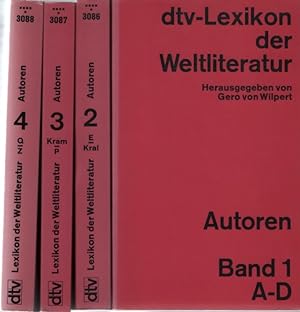 [4 Bde.] dtv-Lexikon der Weltliteratur. Nr. 3085-3088.