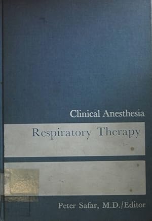 Bild des Verkufers fr Respiratory Therapy. Clinical Anesthesia 1/ 1965; zum Verkauf von books4less (Versandantiquariat Petra Gros GmbH & Co. KG)