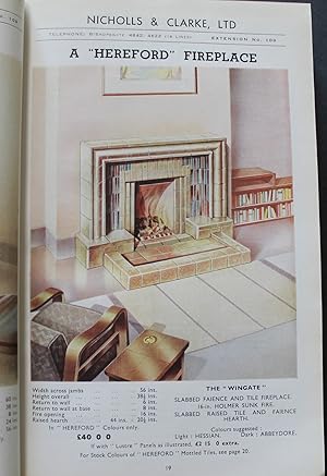 Image du vendeur pour Catalogue No. 37 Baths, Lavatory Basins, Plumber's Brasswork, Stoves, Heating Appliances, Modern Tiled Fireplaces.etc.etc. mis en vente par Bristow & Garland