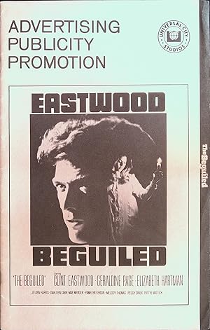 Seller image for Beguiled Pressbook 1971 Clint Eastwood, Geraldine Page for sale by AcornBooksNH