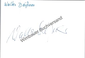 Original Autogramm Walter Dießner Ruderer DDR /// Autograph signiert signed signee