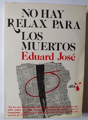 Seller image for No hay relax para los muertos for sale by La Leona LibreRa