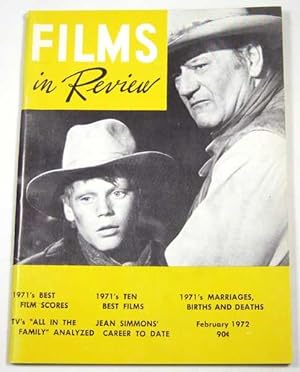 Seller image for Films in Review (February, 1972) for sale by Hang Fire Books