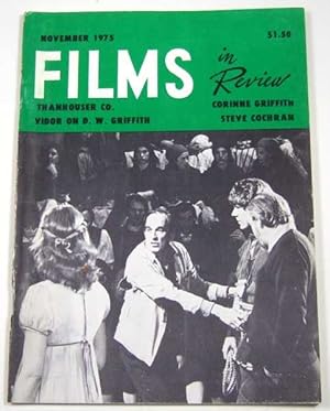 Imagen del vendedor de Films in Review (November, 1975) a la venta por Hang Fire Books