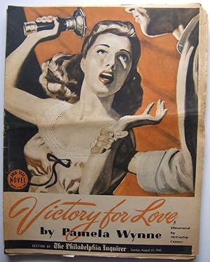 Immagine del venditore per Victory For Love (Gold Seal Novel, presented by the Philadelphia Inquirer, Sunday, August 15th, 1943) venduto da Hang Fire Books