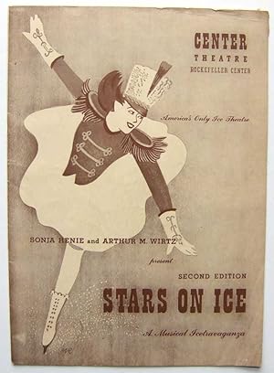 Bild des Verkufers fr Second Edition, Stars on Ice with Sonja Henie: Center Theatre, Rockefeller Center, 1943 zum Verkauf von Hang Fire Books