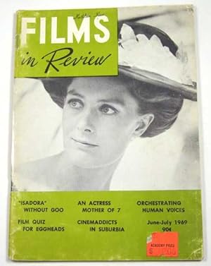 Seller image for Films in Review (June-July, 1969) for sale by Hang Fire Books