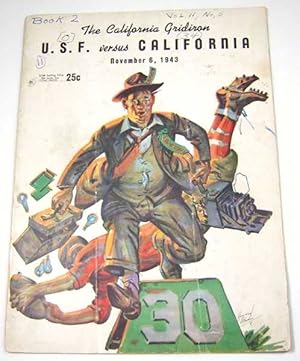 The California Gridiron: U.S.F. vs. California, November 6, 1943 (Football Program)