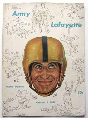 Official Football Program: Army vs. Lafayette (October 2, 1948)