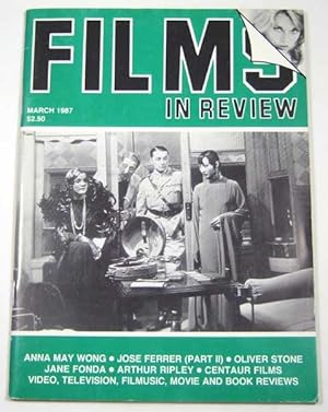 Immagine del venditore per Films in Review (March, 1987) venduto da Hang Fire Books