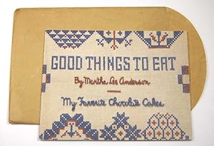 Imagen del vendedor de Good Things to Eat: My Favorite Chocolate Cakes a la venta por Hang Fire Books