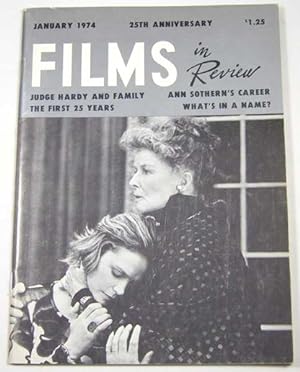 Seller image for Films in Review (January, 1974) for sale by Hang Fire Books