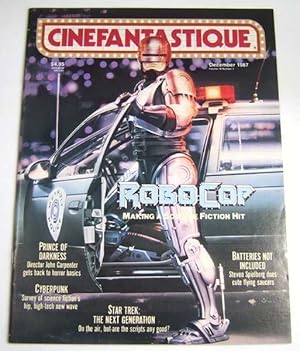 Bild des Verkufers fr Cinefantastique (December, 1987, Volume 18, #1) zum Verkauf von Hang Fire Books