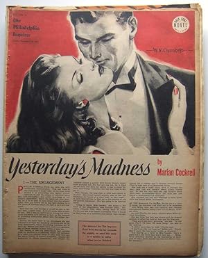 Yesterday's Madness (Gold Seal Novel, presented by the Philadelphia Inquirer, Sunday, November 14...