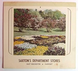 Saxton's Department Stores - East Rochester, Fairport (Promotional Calendar / Cook Book)