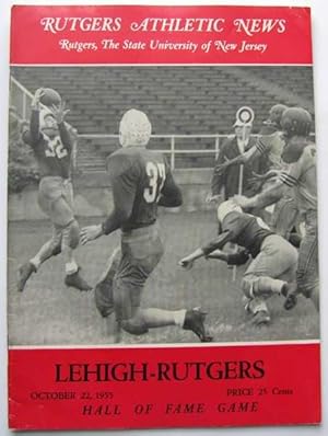 Rutgers Athletic News (Vol. 86, No. 2. October 22, 1955)