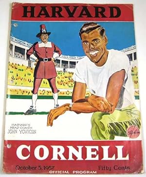 Imagen del vendedor de Harvard-Cornell Game, Official Program (October 5, 1957) (Football) a la venta por Hang Fire Books