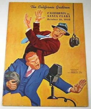 Bild des Verkufers fr The California Gridiron: California vs. Santa Clara, October 10, 1942 (Football Program) zum Verkauf von Hang Fire Books