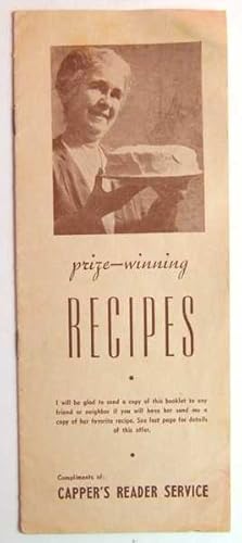 Prize-winning Recipes (Promotional Cook Book)