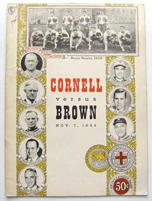 Cornell vs. Brown (Football Program, November 7th, 1964)