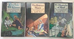 Bild des Verkufers fr The Hound and the Falcon Trilogy: The Isle of Glass; The Golden Horn; The Hounds of God zum Verkauf von Brenner's Collectable Books ABAA, IOBA