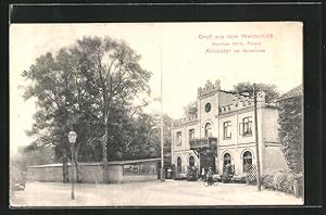 Ansichtskarte Altkloster b. Buxtehude, Gasthaus Waldschloss v. Wilh. Peters