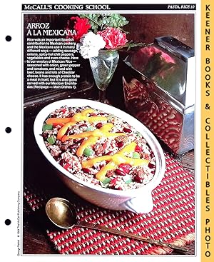 McCall's Cooking School Recipe Card: Pasta, Rice 10 - Mexican Rice : Replacement McCall's Recipag...