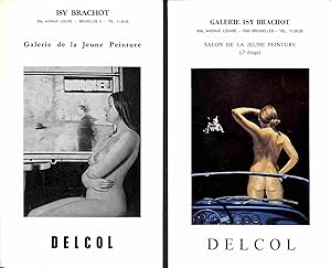 Image du vendeur pour Galerie Isy Brachot. Delcol (Invitations), 1969-1970 mis en vente par Coenobium Libreria antiquaria