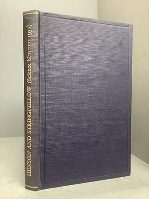 Seller image for HENSON AND STRINGFELLOW: THEIR WORK IN AERONAUTICS. The History of a Stage in the Development of Mechanical Flight 1840-1868. Board of Education, Science Museum. for sale by Chaucer Bookshop ABA ILAB